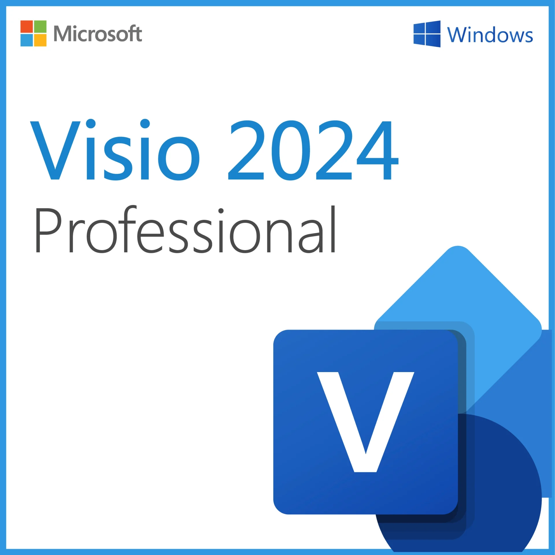 Microsoft Visio 2024 Professional – Lifetime License Key 1PC