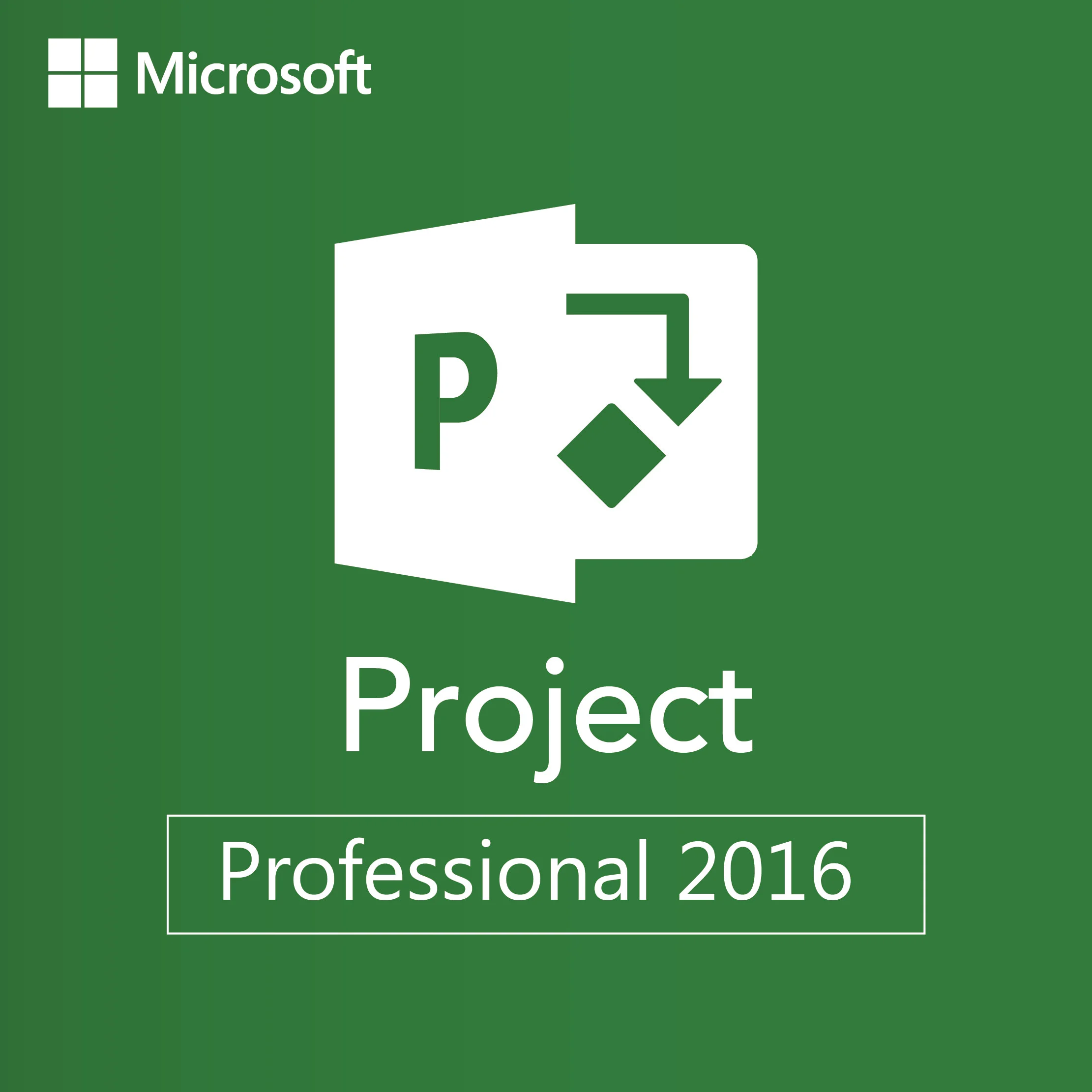 Microsoft Project 2016 Professional License Key