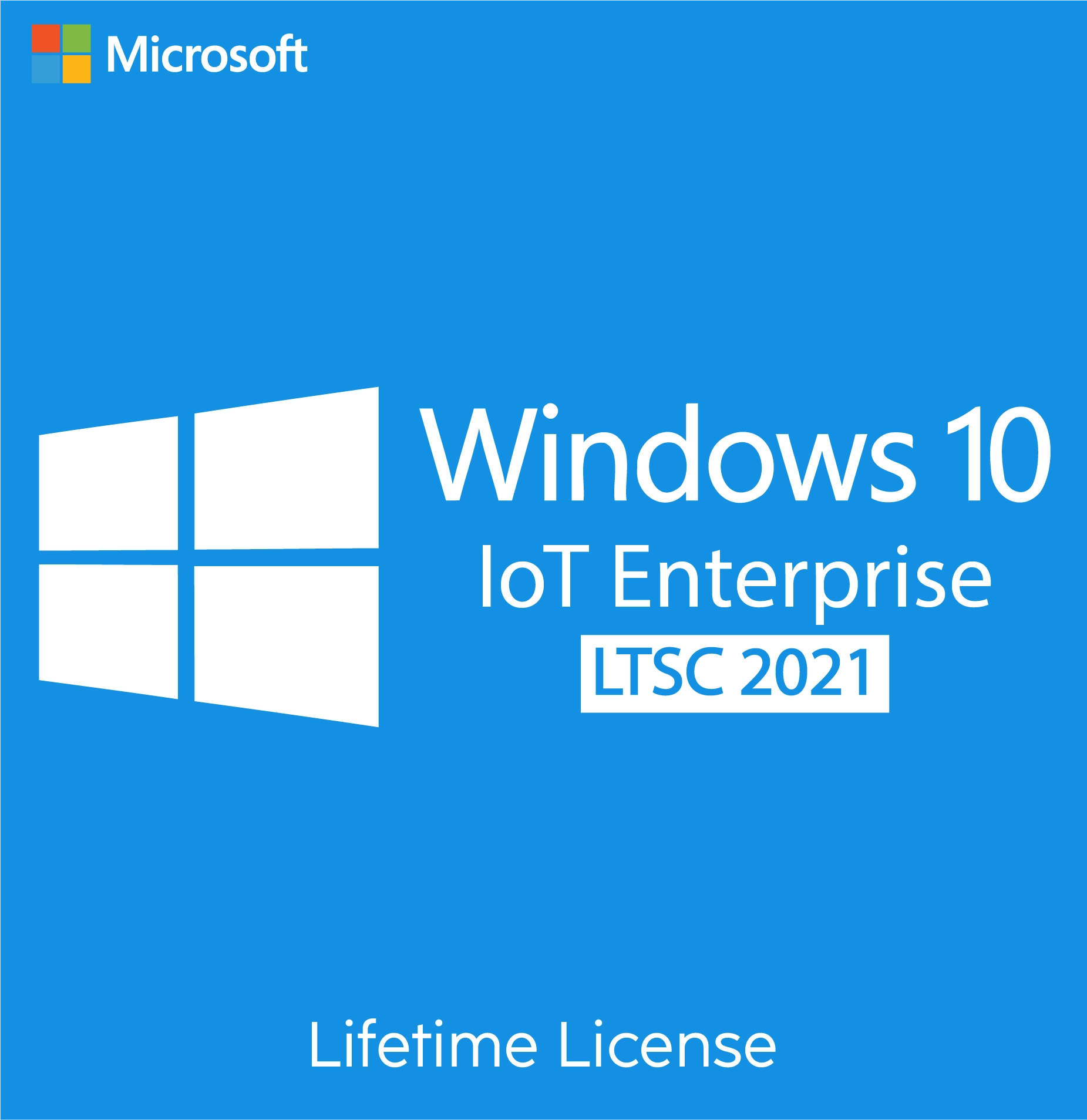 Microsoft Windows 10 IoT Enterprise LTSC 2021 – License Key For 1PC