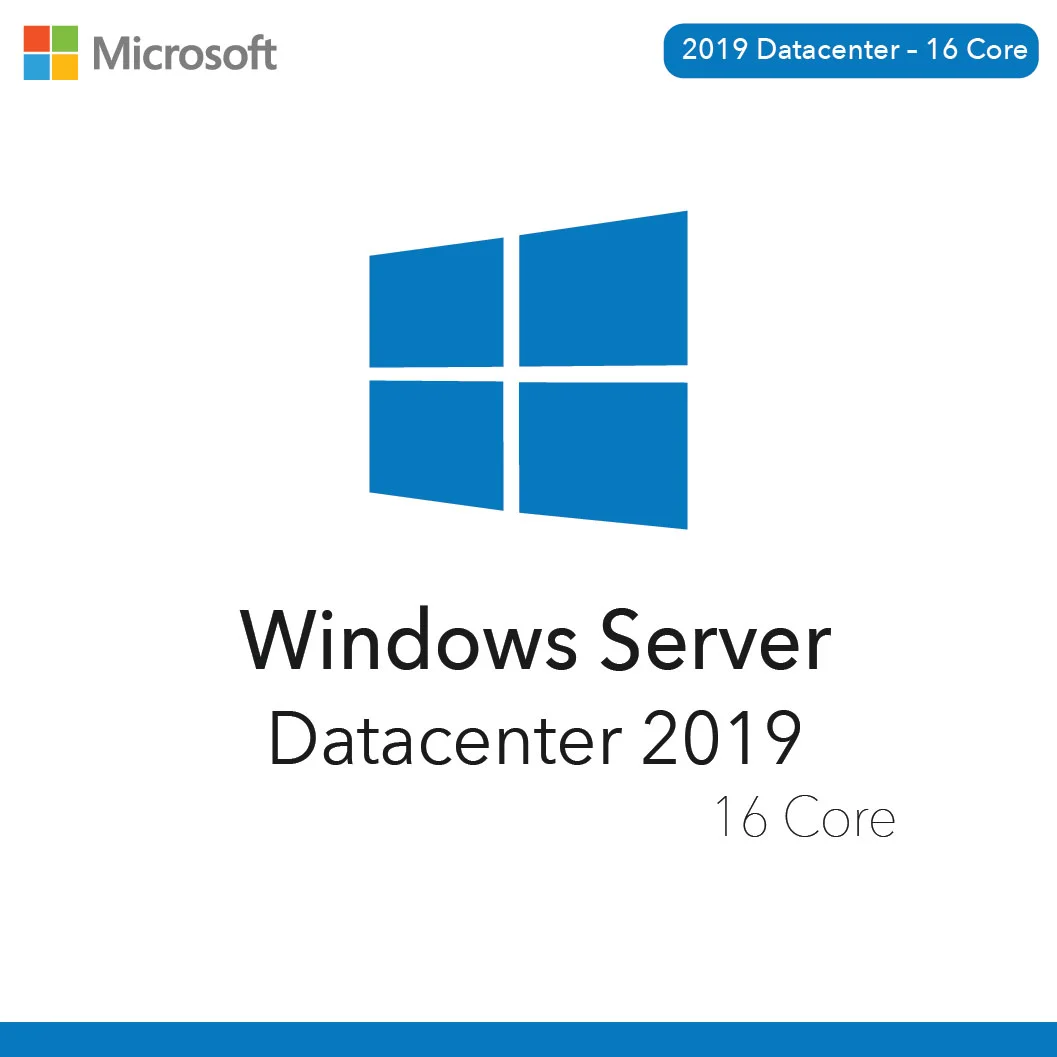 Microsoft Windows Server 2019 Datacenter – 16 Core License key