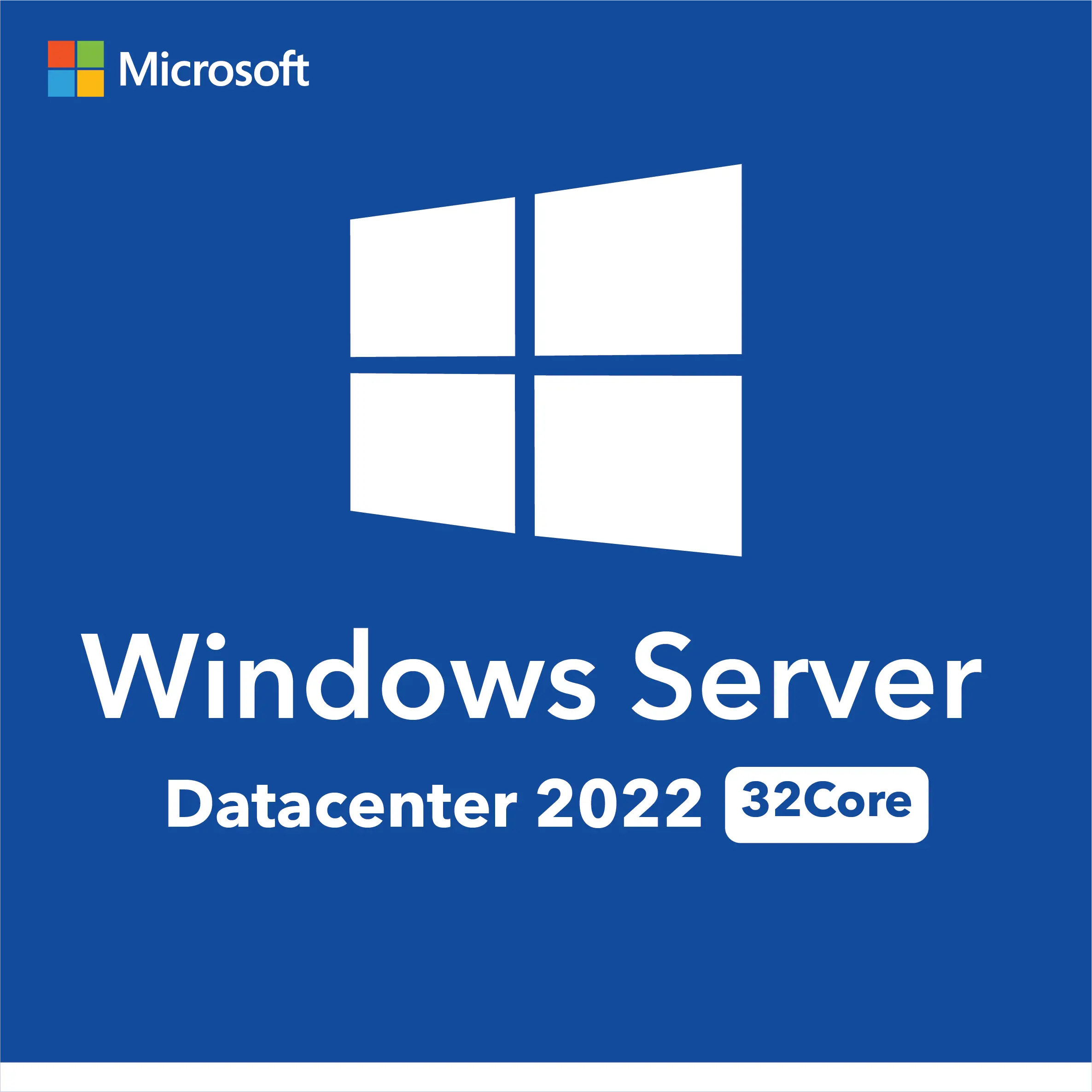 Microsoft Windows Server 2022 Datacenter 32 Core License