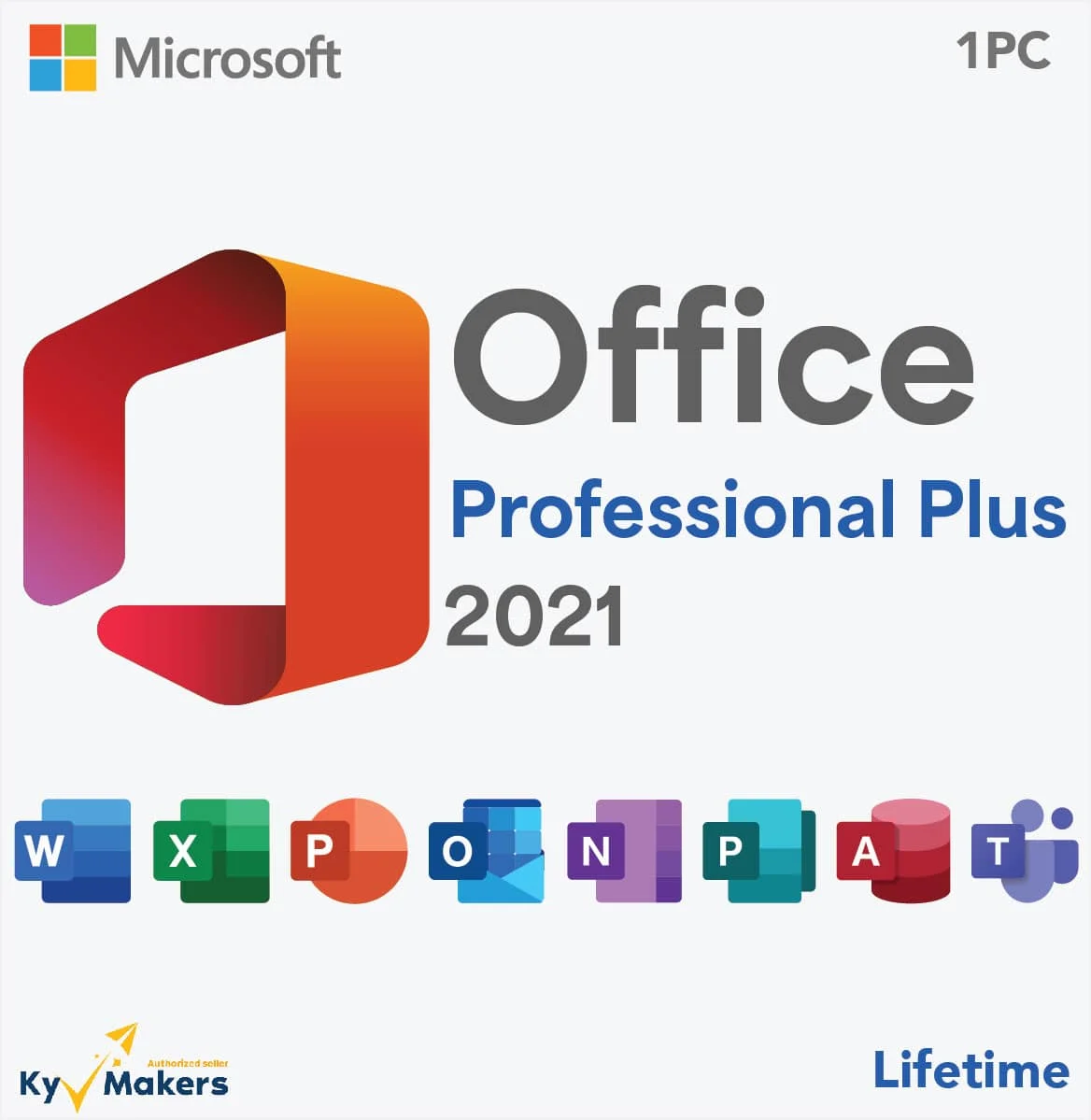 Microsoft Office 2021 Professional Plus – License Key (1PC)